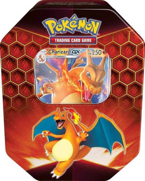 Charizard GX Hidden Fates Tin from Hidden Fates Pokémon card set